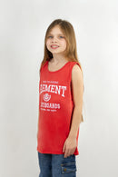 Musculosa Element Kids Victory Singlet Ladrillo