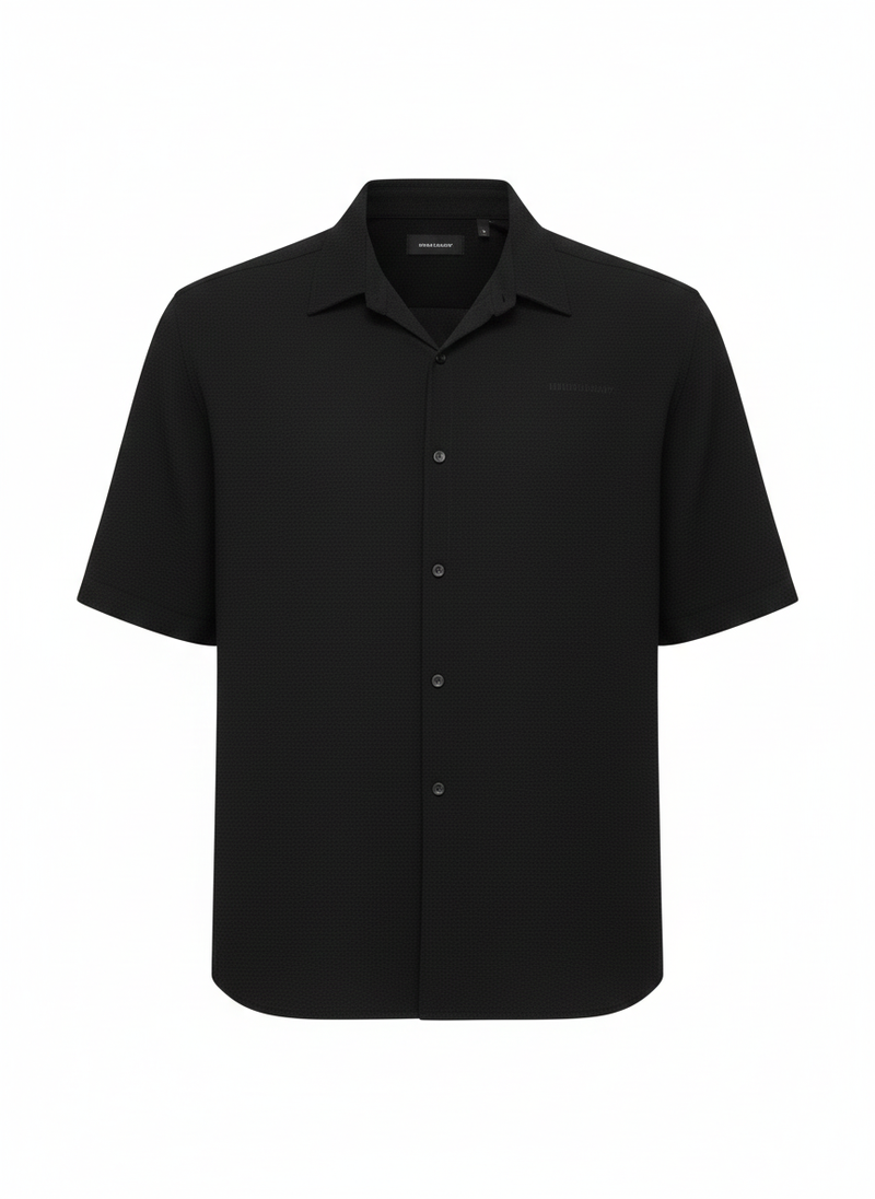 Camisa Ocn Grooved Negro