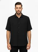 Camisa Ocn Grooved Negro