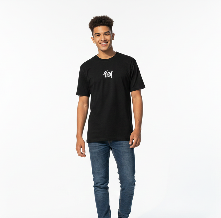 Remera King Of Art Houston Negro