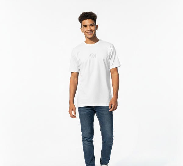 Remera King Of Art Houston Blanco