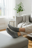 Medias Ocn Soquete Clasico Gris