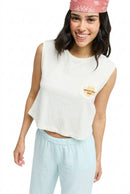 Musculosa Roxy Salt Blocks Tiza