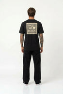 Remera Rvca Hawaii Negro