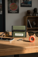 Billetera Santa Cruz Cordura Label Verde