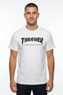 Remera Thrasher Skatemag Blanco