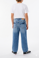 Jean Rip Curl Kids Baggy Vintage Azul