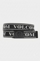 Cinto Volcom Stone Negro/Blanco