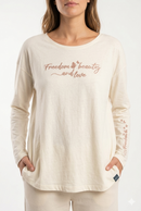 Remera Manga Larga Ocn Georgia Beige (Producto Outlet)