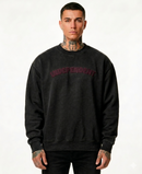 Buzo Independent Crew Print Gris