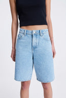 Short Roxy denim Breakers Mid Sunbleached