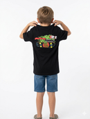 Remera Santa Cruz Kids Print Negro