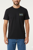 Remera Quiksilver Gotam Negro