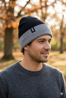 Beanie Quiksilver Sof Negro/Gris