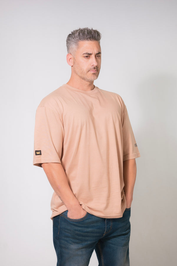 Remera Kingpin OVERSIZE Regular Almendro 023