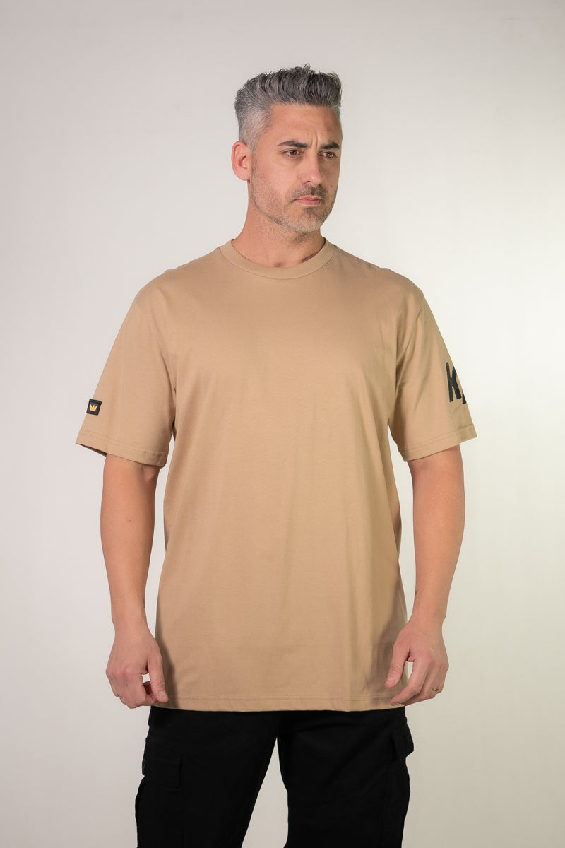 Remera Kingpin H Regular Beige T4