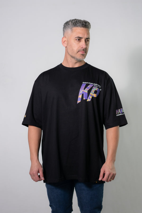 Remera Kingpin Hombre Relax Negro Y3