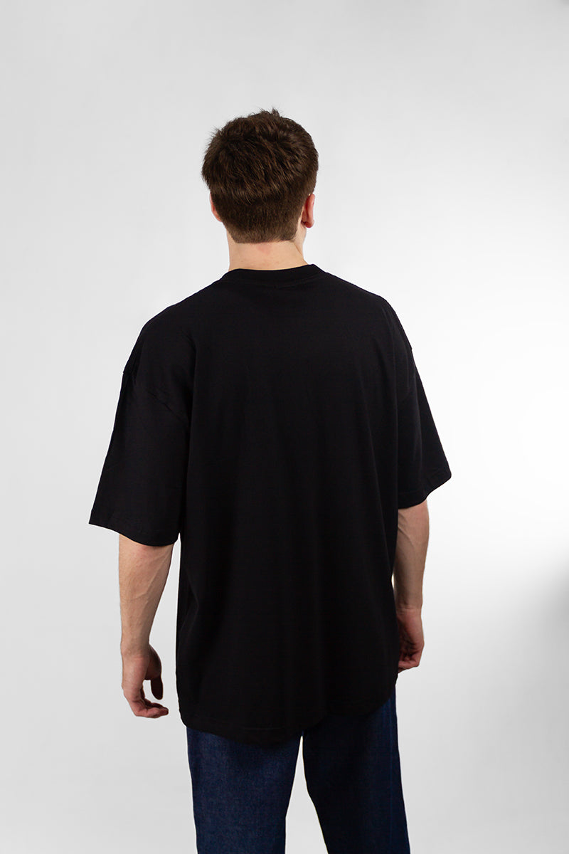 Remera Kingpin H Oversize Negro 3C