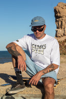Remera Kingpin H Oversize Blanco 3C