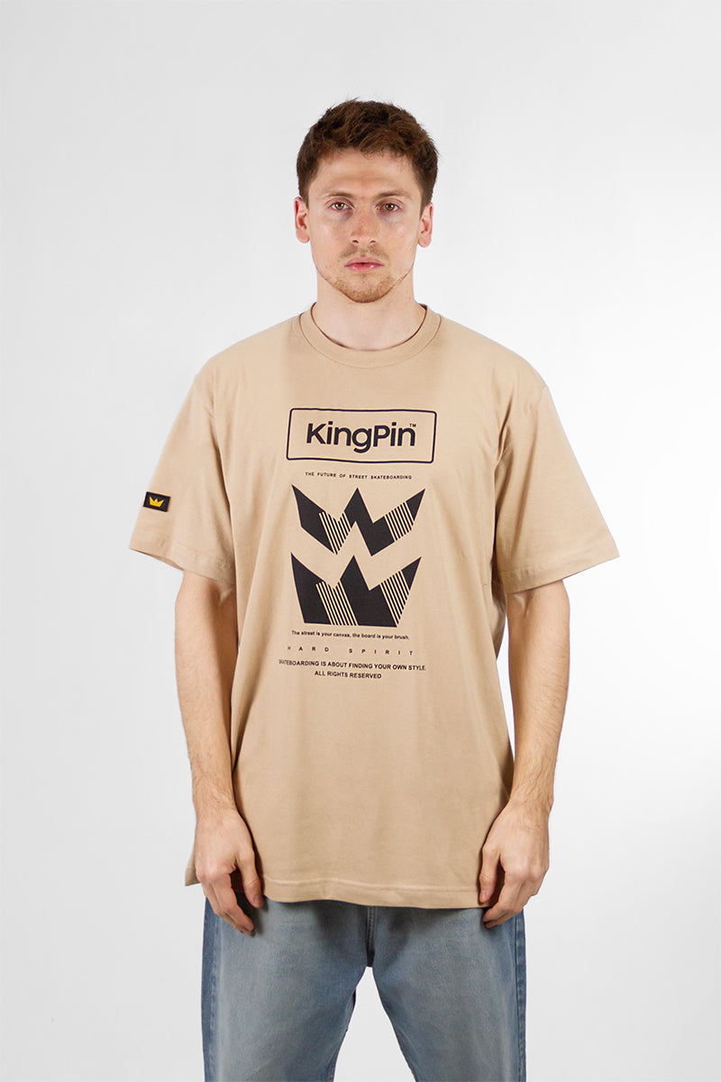 Remera Kingpin H Regular Humus 6826D