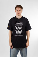 Remera Kingpin H Regular Negro 6016D