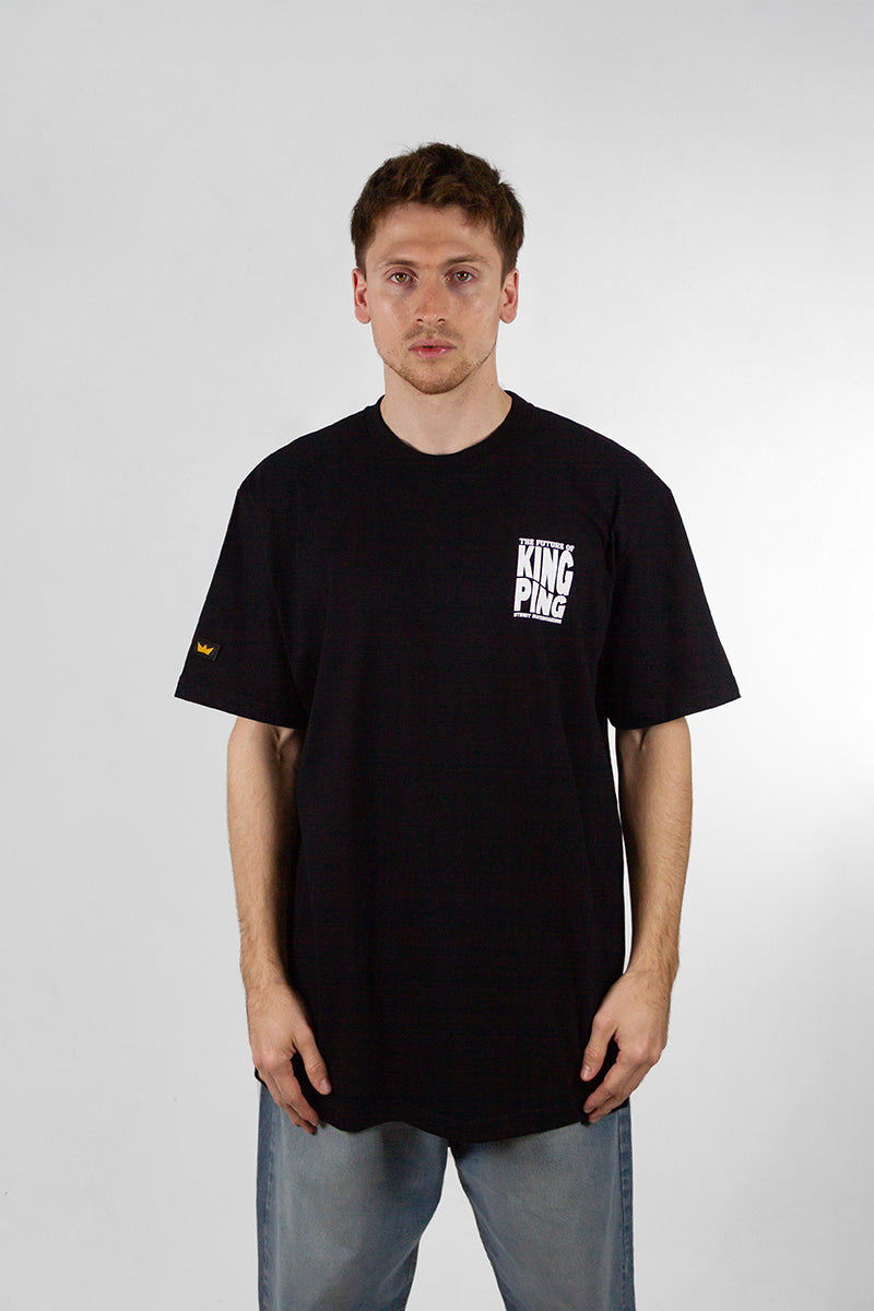 Remera Kingpin H Relax Negro 6012D