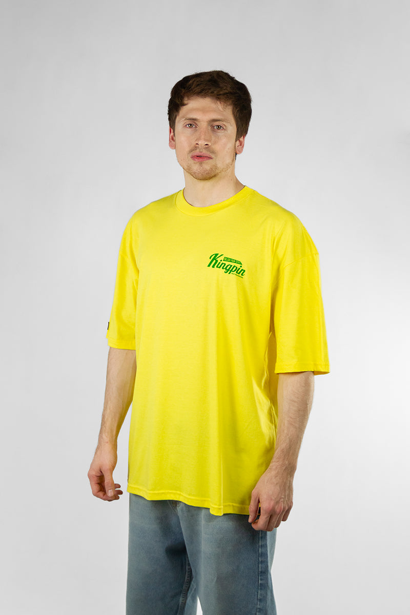 Remera  Kingpin H Oversize Amarillo 7E7E8