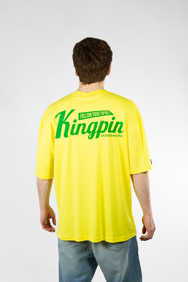 Remera  Kingpin H Oversize Amarillo 7E7E8