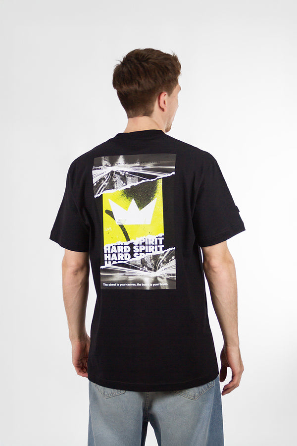 Remera Kingpin H Regular Negro 6010D