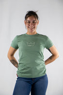 Remera Kingpin M Diseño Verde 6832G