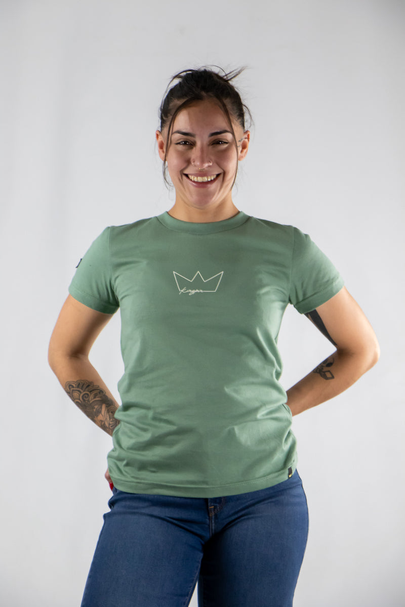 Remera Kingpin M Diseño Verde 6832G