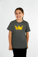 Remera Kingpin Kids Diseño Gris 7C35P