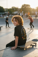 Remera Kingpin Kids Diseño Negro