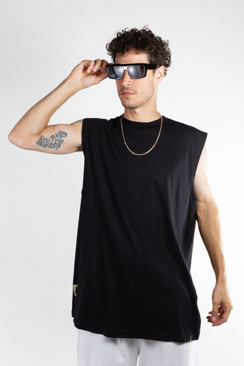 Musculosa Hombre Kingpin King Ollie Kp Negro 7c