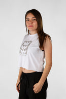 Musculosa Kingpin Wide Blanco