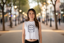 Musculosa Kingpin Wide Blanco