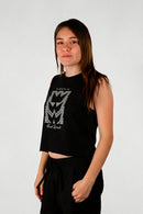 Musculosa Kingpin Wide Negro