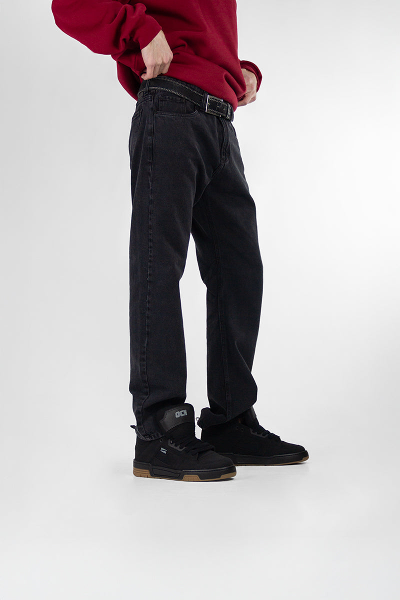 Jean Kingpin Je H Straight Black Kp Str 601