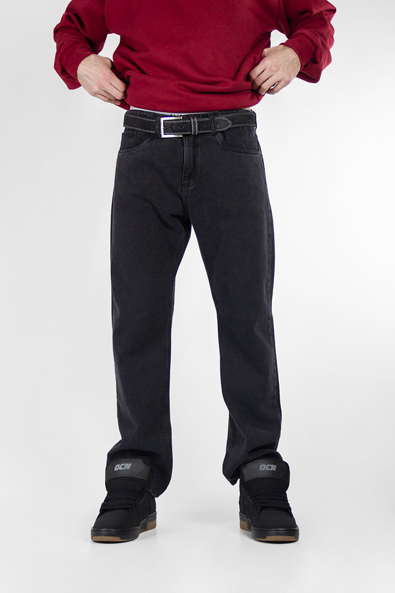 Jean Kingpin Je H Straight Black Kp Str 601