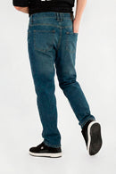 Jean Kingpin Straight Mid Azul