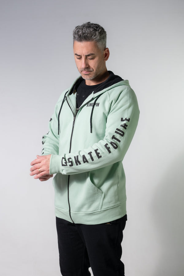 Campera H Kingpin Full Sleeve Verde Ola