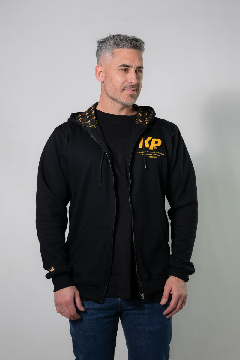 Campera Kingpin Regular Hombre  Negro Y8