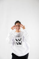 Buzo Kingpin Oversize Blanco (Producto Outlet)