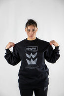 Buzo Kingpin Oversize Negro (Producto Outlet)