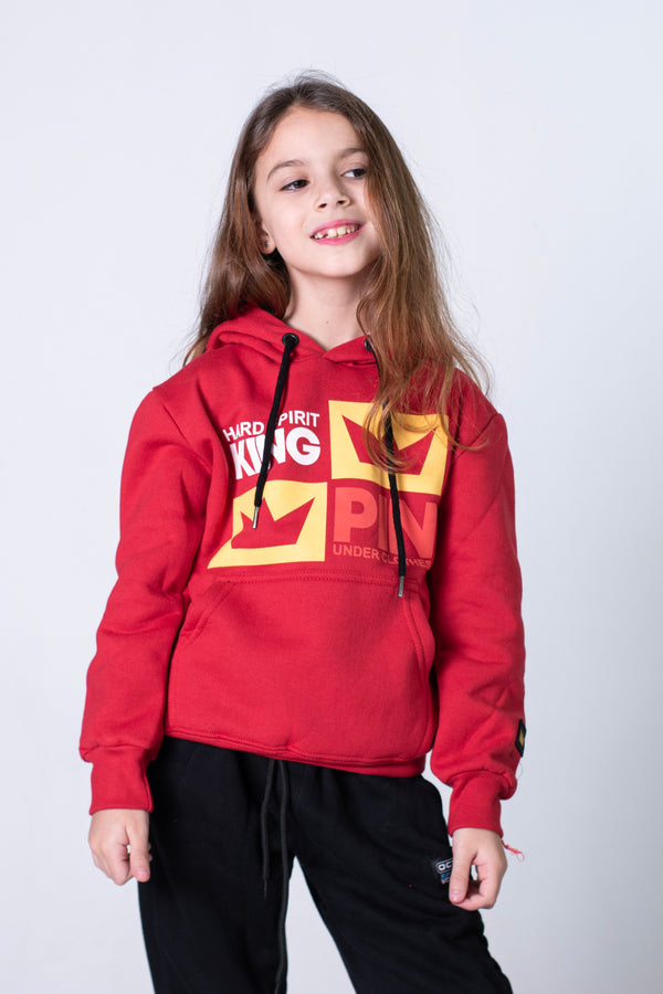 Buzo Kingpin KIDS King Original Samba Rojo Unisex