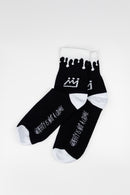 Medias King Of Art H Corta Koa 60100 Negro Pack x1 Par