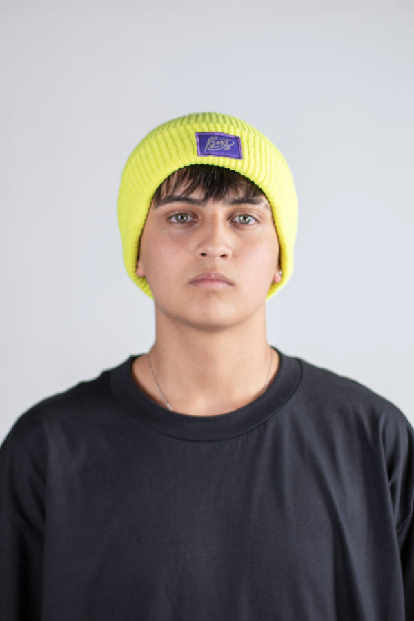 Gorro De Lana King Of Art Unisex Dyker Imp Amarillo