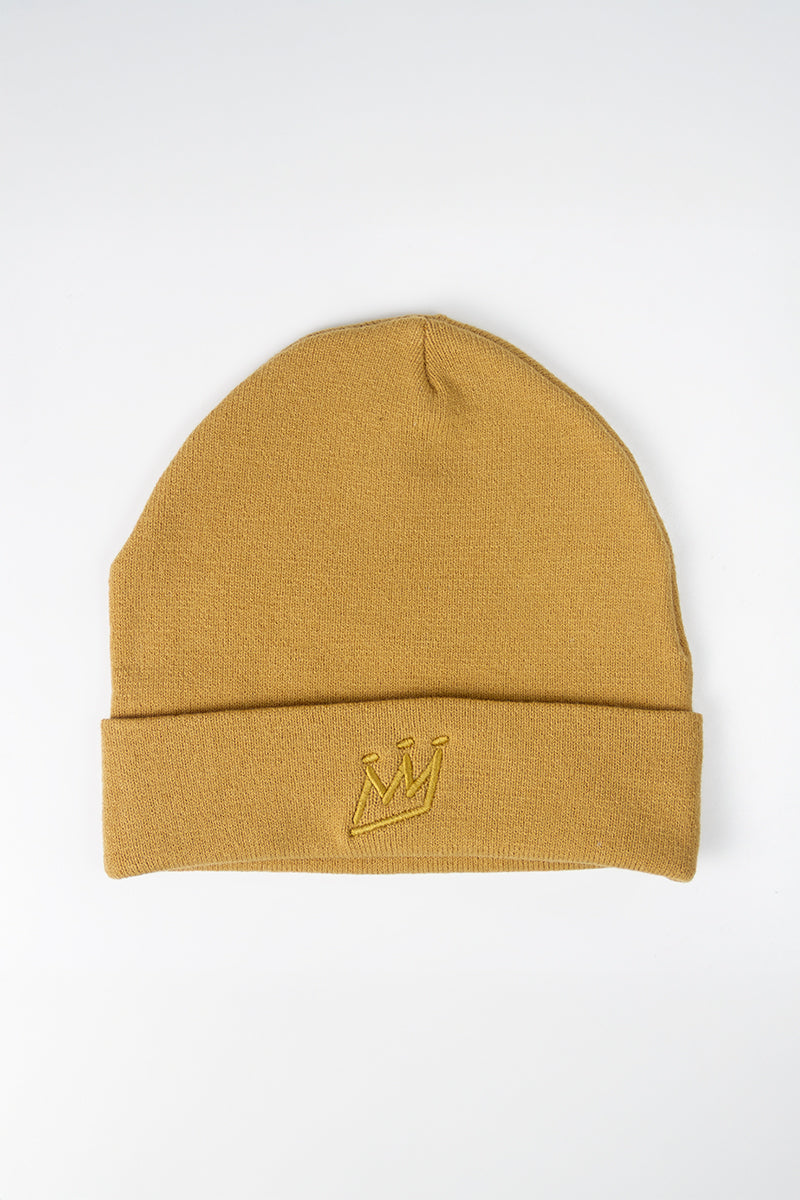 Gorro De Lana King Of Art Unisex Bord Large Camel 614