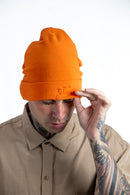 Gorro De Lana King Of Art Unisex Bord Large Naranja 647