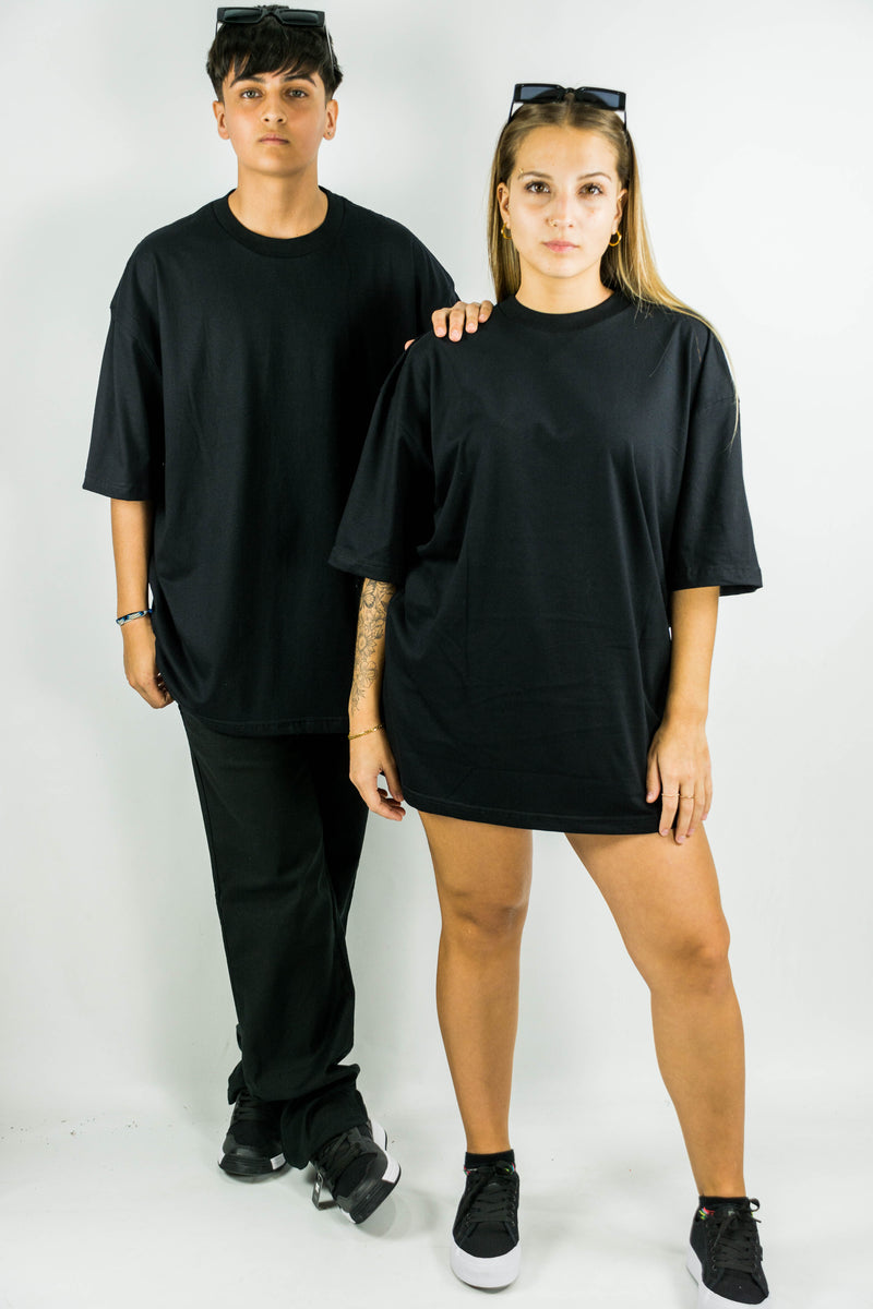 Remera King Of Art Unisex Oversize  Urban Shirt Negro 058